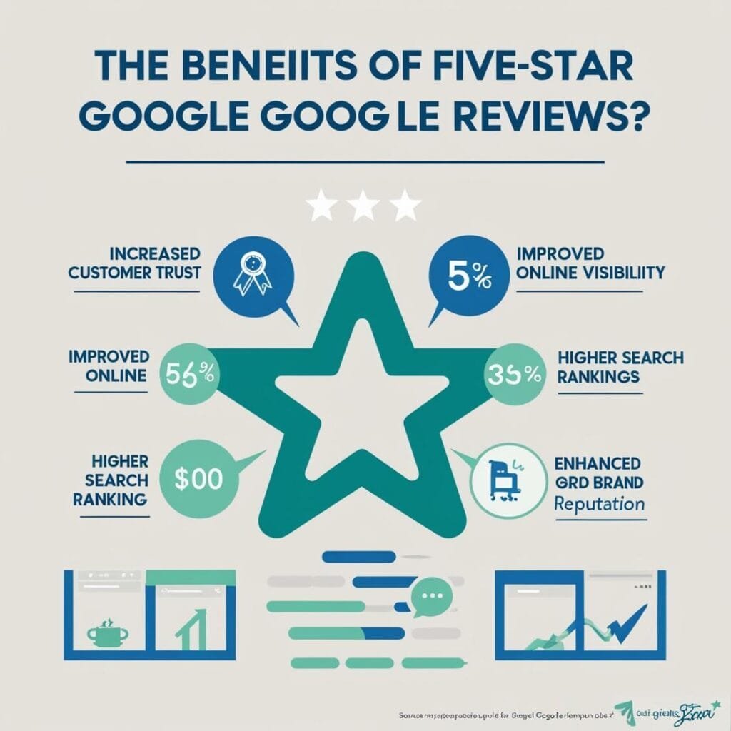 Benefits of 5-Star Google Reviews