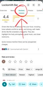 Google Map Review